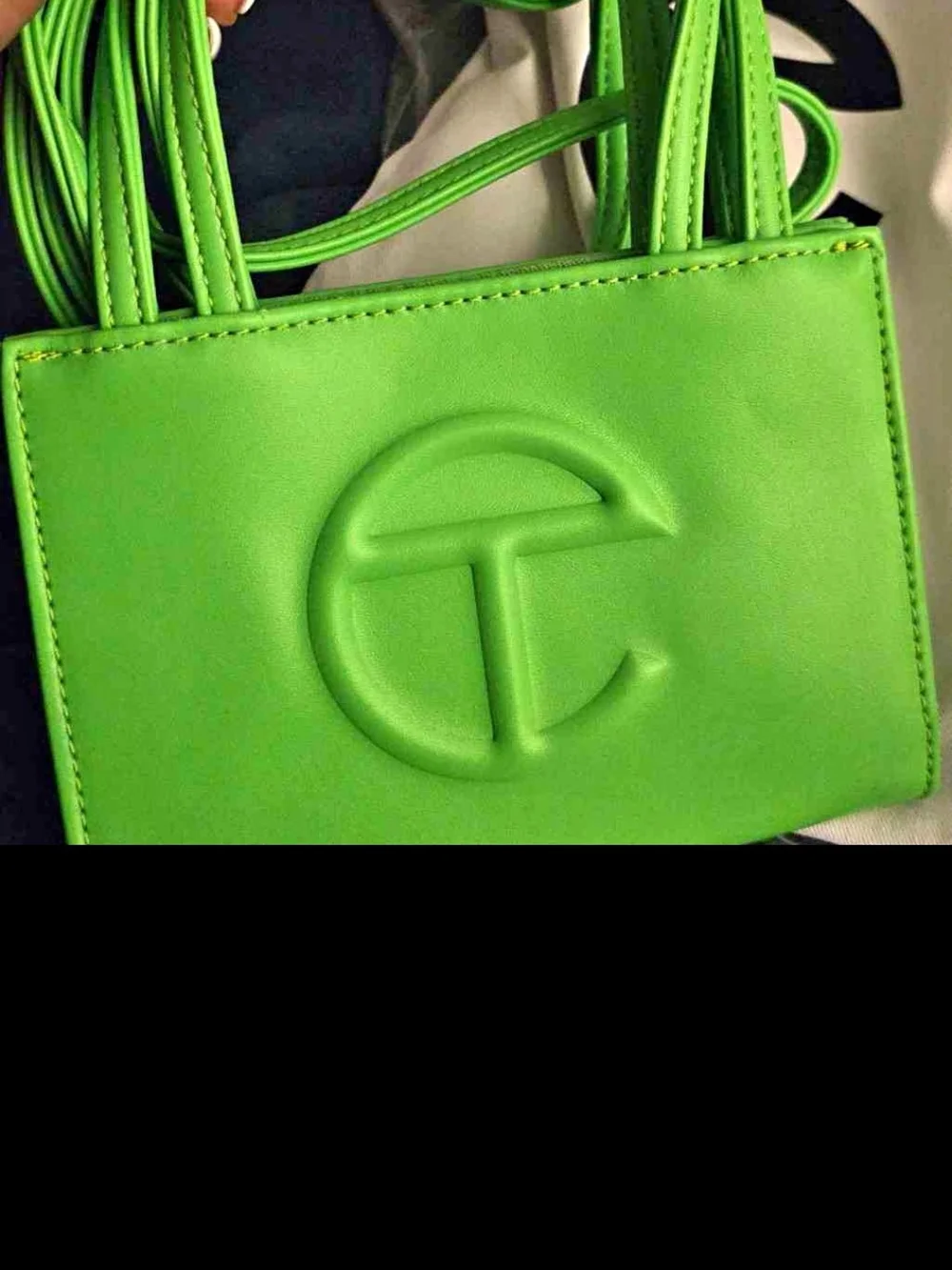Green Embossed Tote Crossbody - Women Accessories Belts